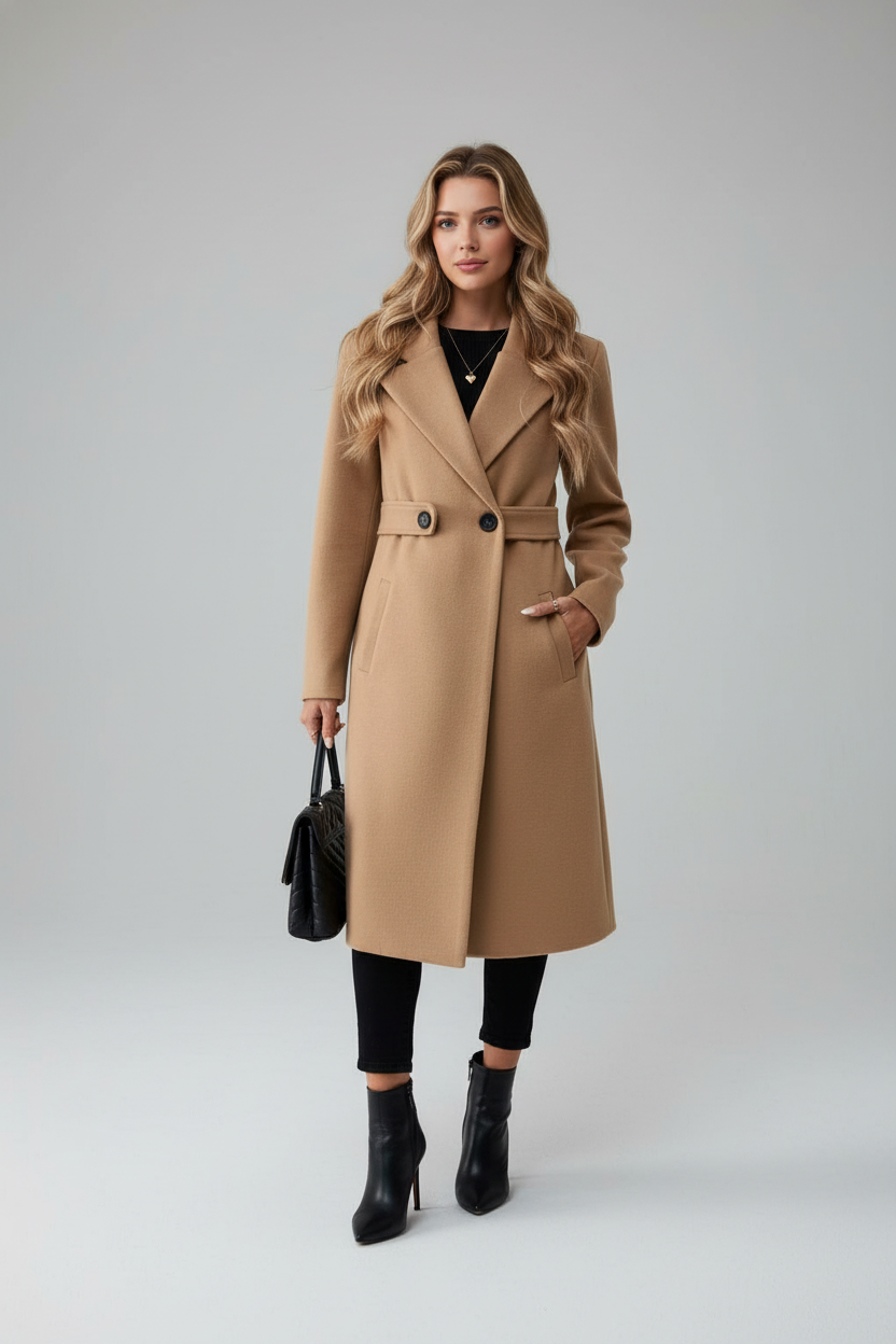 The Signature Camel Coat
