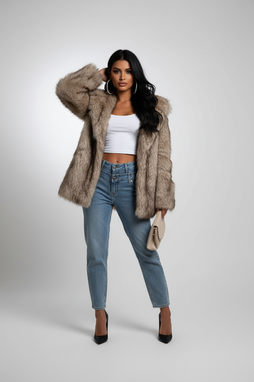 Soraya Winter Faux Fur Coat